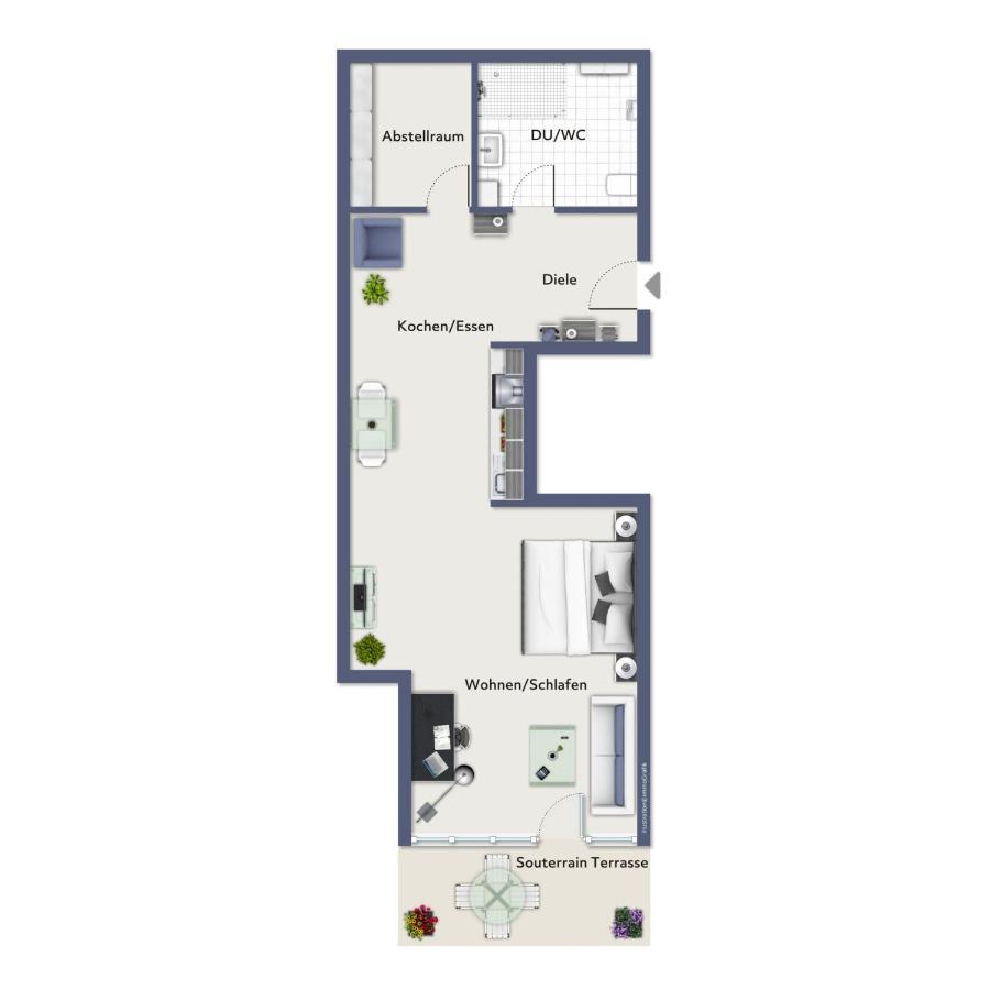 Villa Moewe Souterrain Wohnung 07 Гайлігендамм Екстер'єр фото